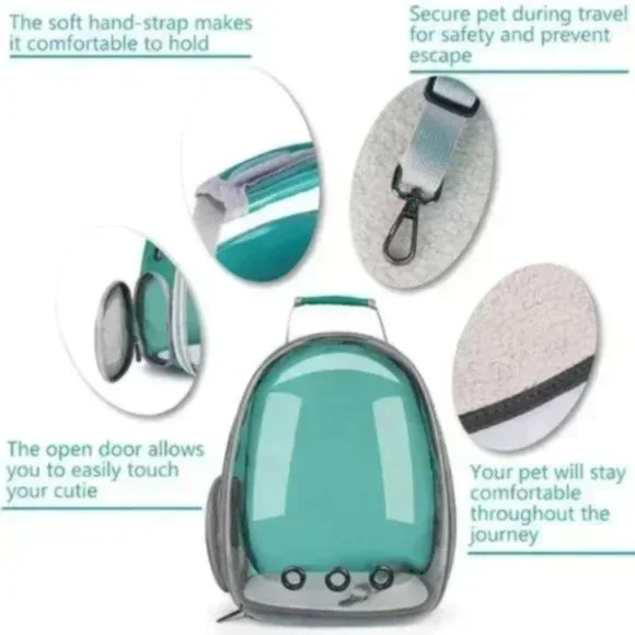 Green Bubble Airline-Approved Pet Carrier Backpack